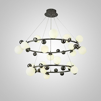 Кольцевые люстры и светильники DONALD D100+120 by ImperiumLoft