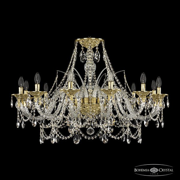 Подвесная люстра Bohemia Ivele Crystal 16111/12/360 G