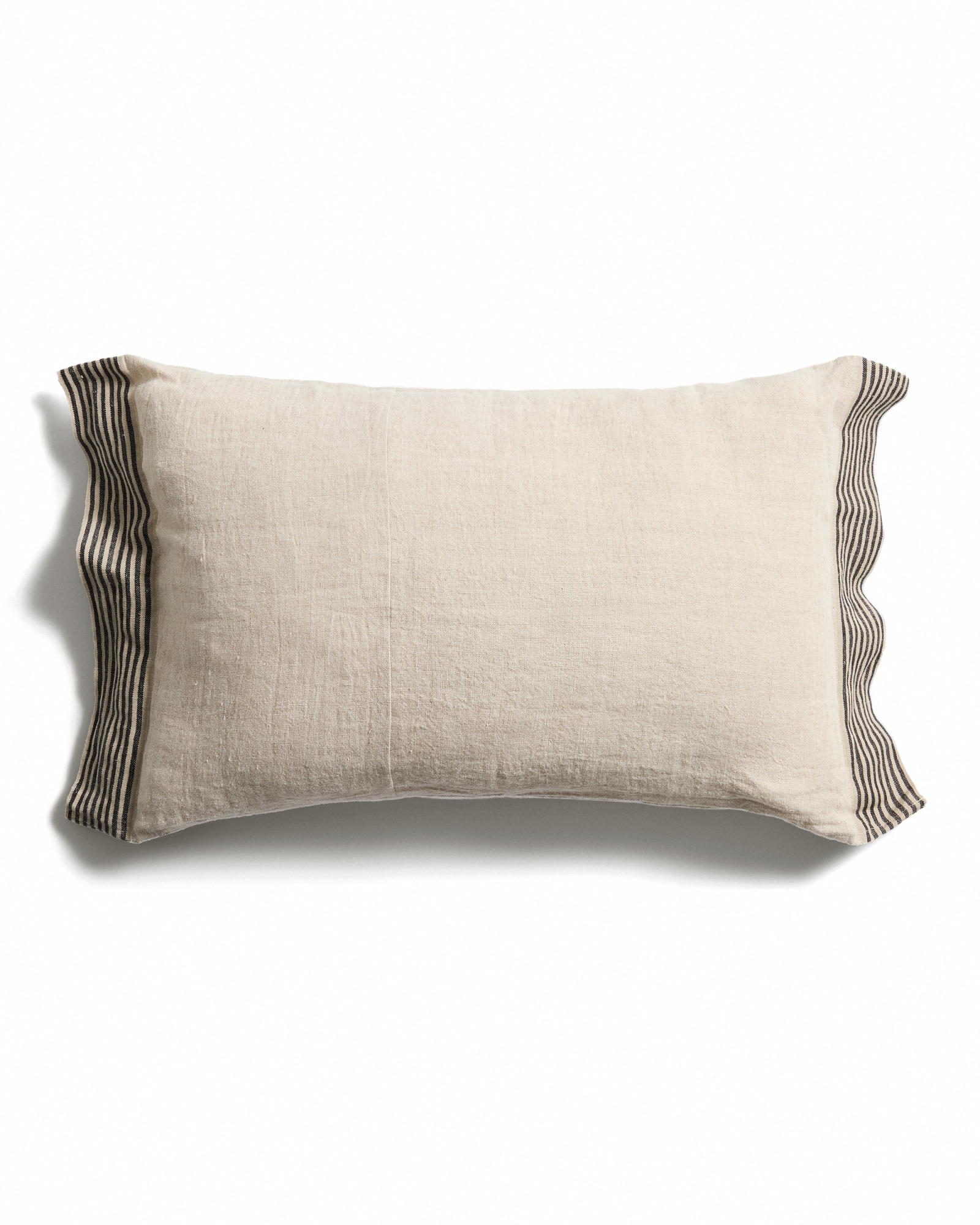 Чехол для подушки Disea из льна бежевый с полосками, 40 x 60 см La Forma 481419