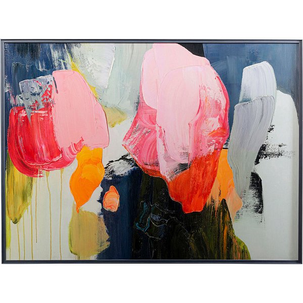 Картина в раме Abstract High Gloss Pink 160x120cm KARE 57724