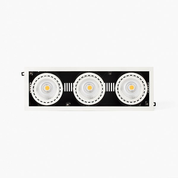 Встраиваемый светильник mini Colin-3 белый LED CRI95 54-75W 3000K 20° Faro
