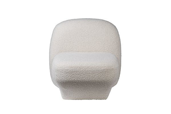 Кресло Albano букле белое Garda Decor ZW-23126