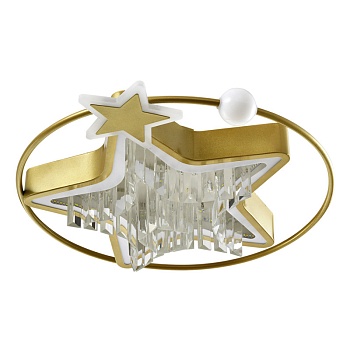 Накладной светильник LED4U L8025-450 GD