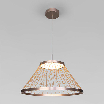 Подвесной светильник Eurosvet 40017/1 LED коричневый