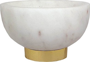 Чаша из белого мрамора Glasar 78602/1-WHIT-DS