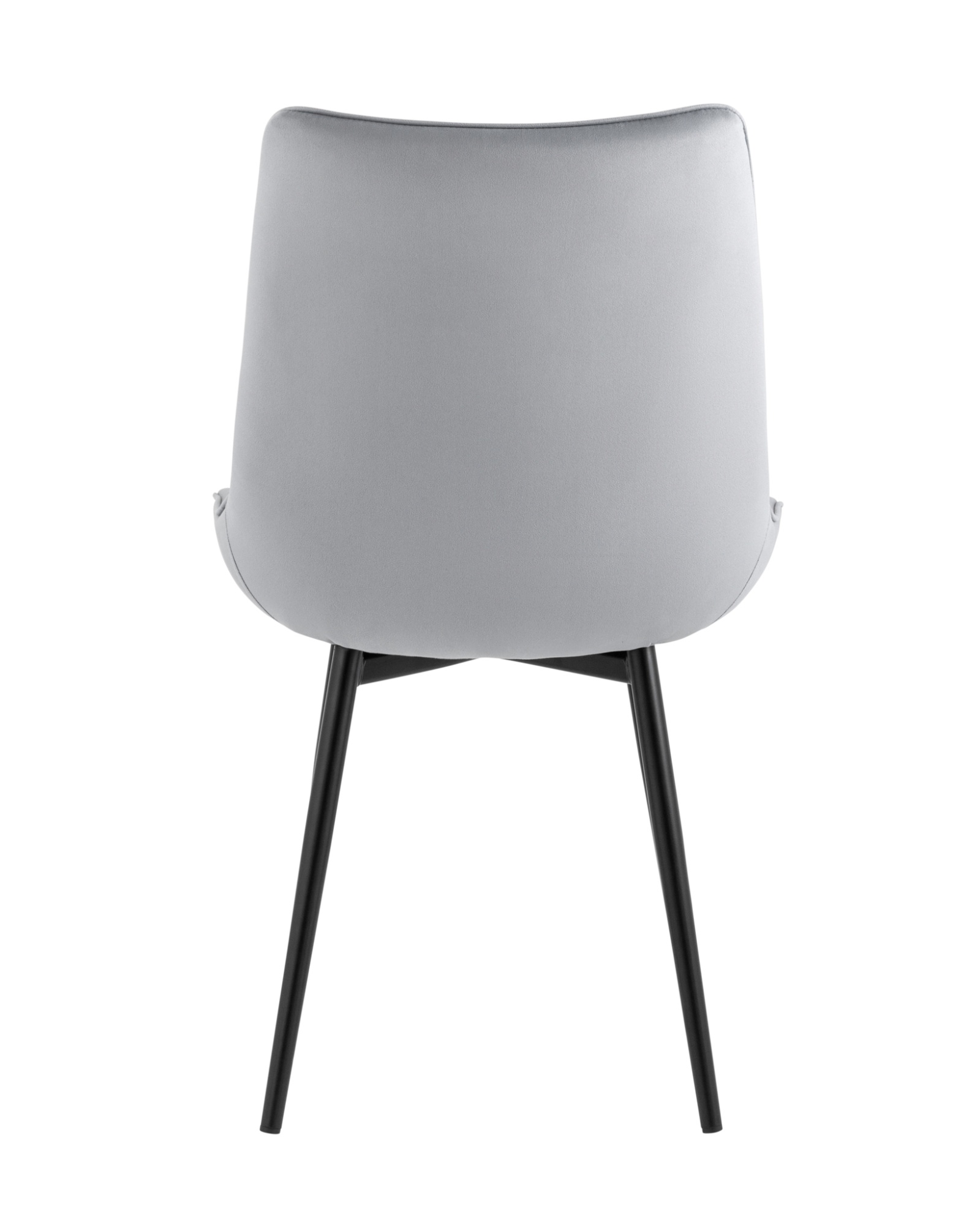 Стул Дарвин велюр серый Stool Group