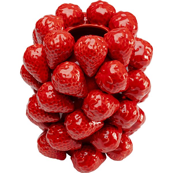 Ваза Strawberries Red 24cm KARE 56564
