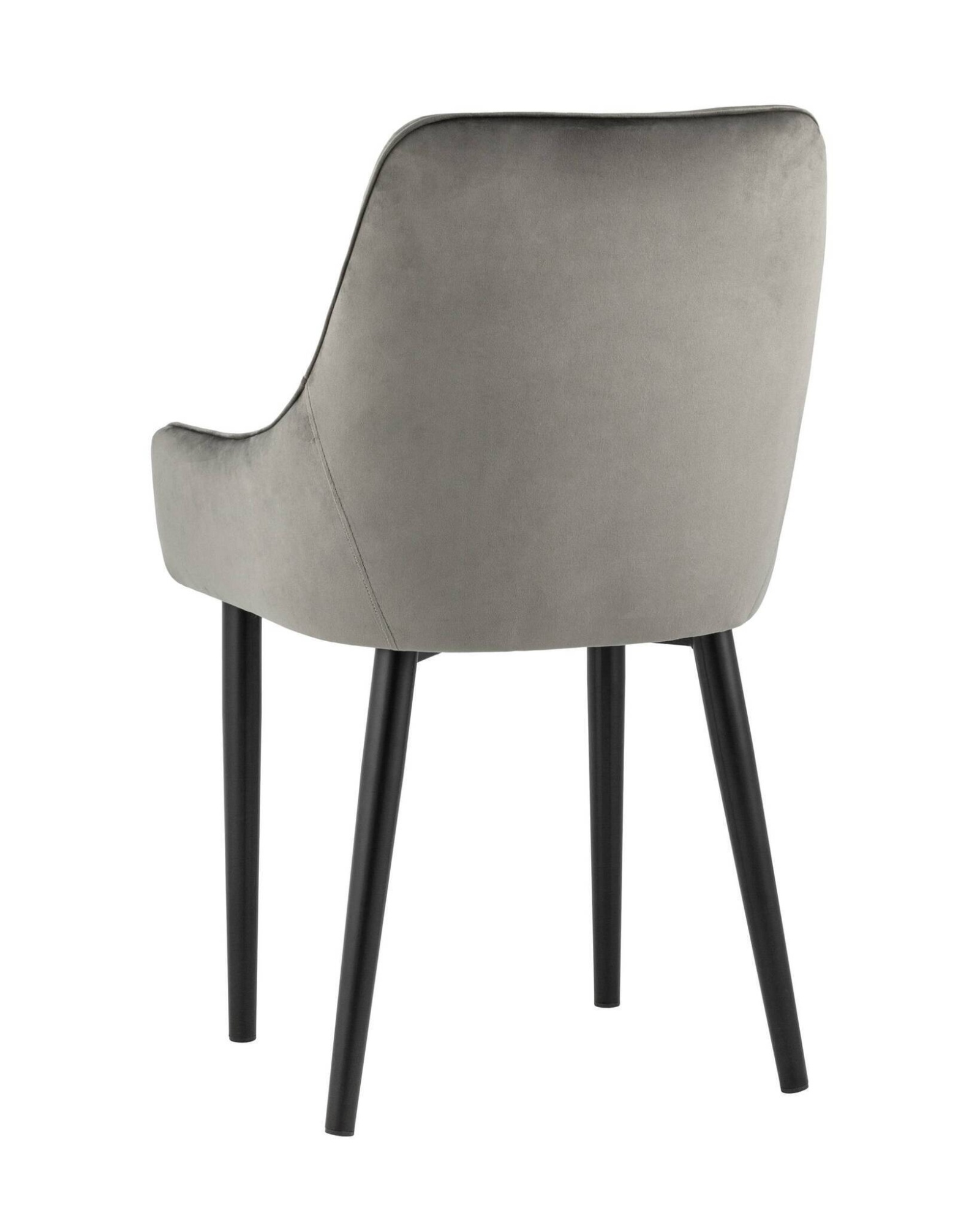 Стул Джоан велюр тёмно-серый Stool Group