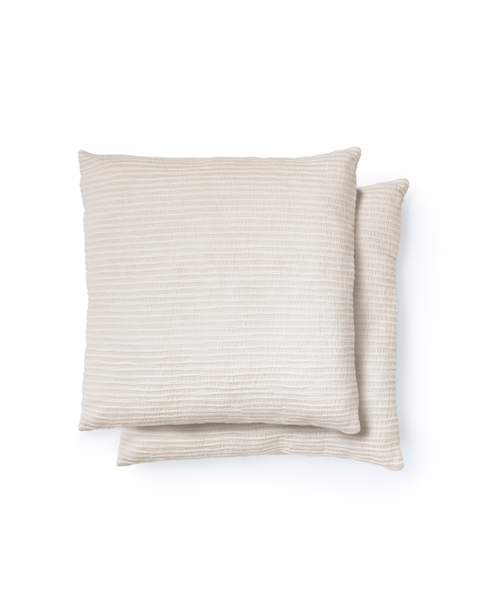 Набор из 2-х чехлов для подушек Vindi из хлопка цвета экрю 50 x 50 см La Forma 210546