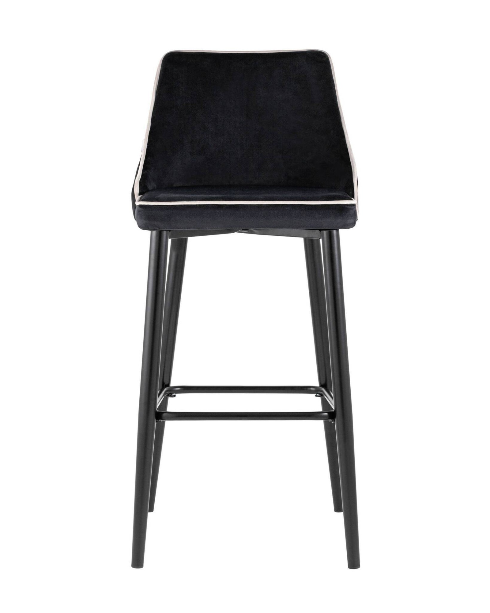 Стул барный Коби велюр черный Stool Group