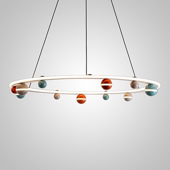 Кольцевые люстры и светильники CAKE RING D80 by ImperiumLoft