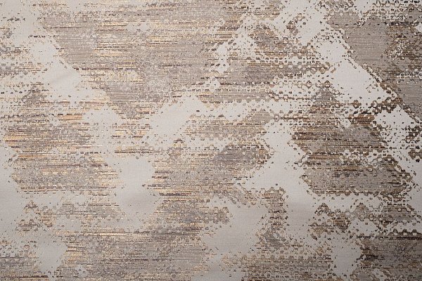 Ткань портьерная BROMLEY бежевая Garda Decor 142DDH-1893458-BROMLEY BEG