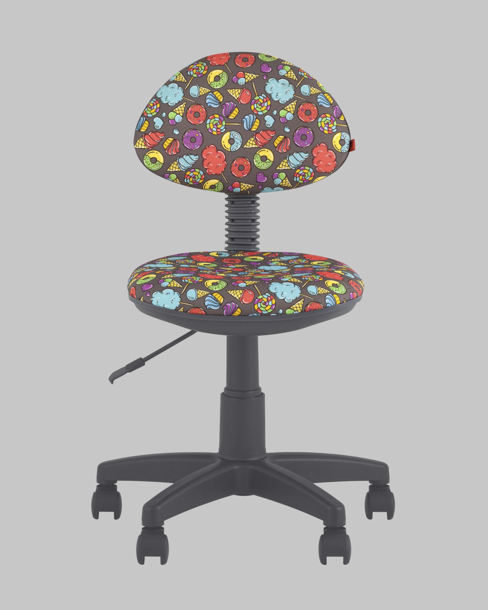 Кресло компьютерное детское УМКА sweets серый пластик Stool Group