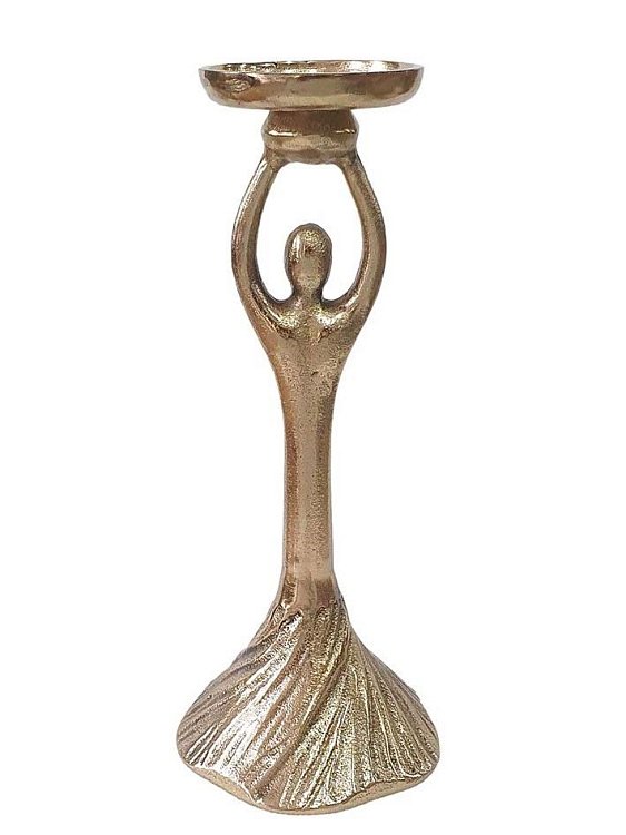Подсвечник Танцующая леди Glasar D5583