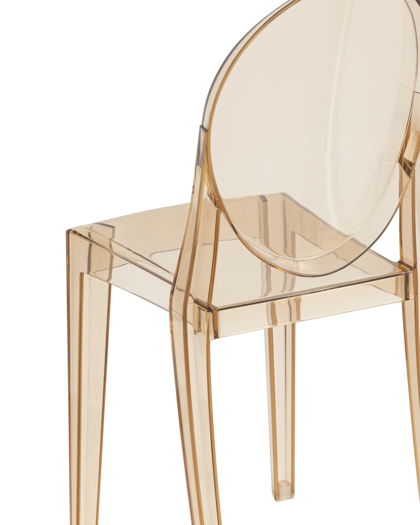 Стул Victoria Ghost NEW янтарный Stool Group