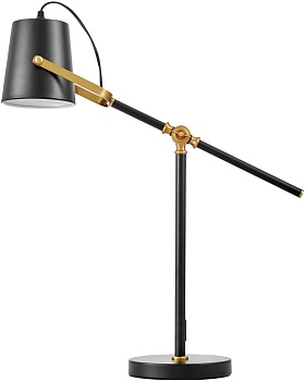 Интерьерная настольная лампа Lumina Deco LDT 7733-1 BK+MD