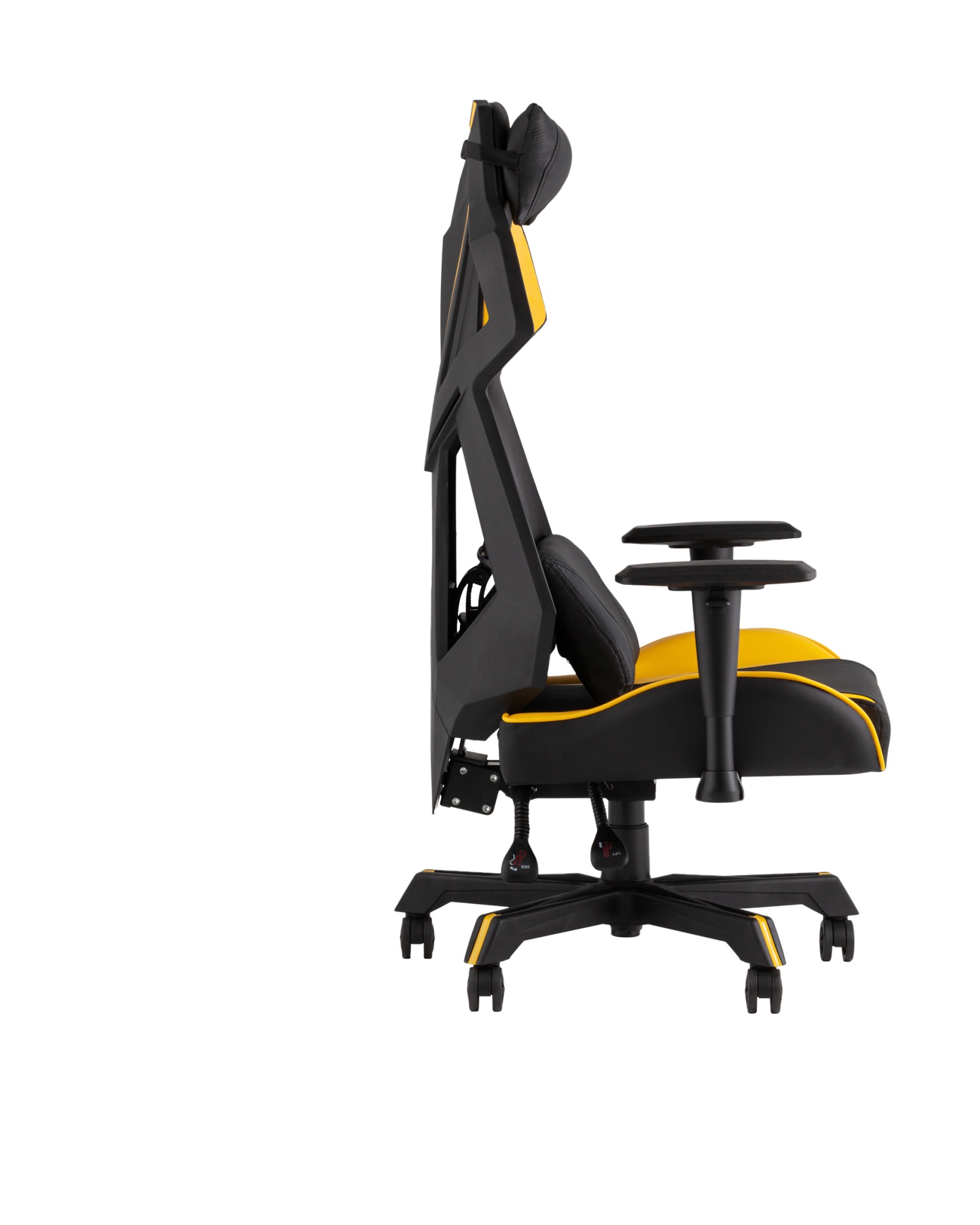 Кресло спортивное TopChairs Рэтчэт желтый Stool Group