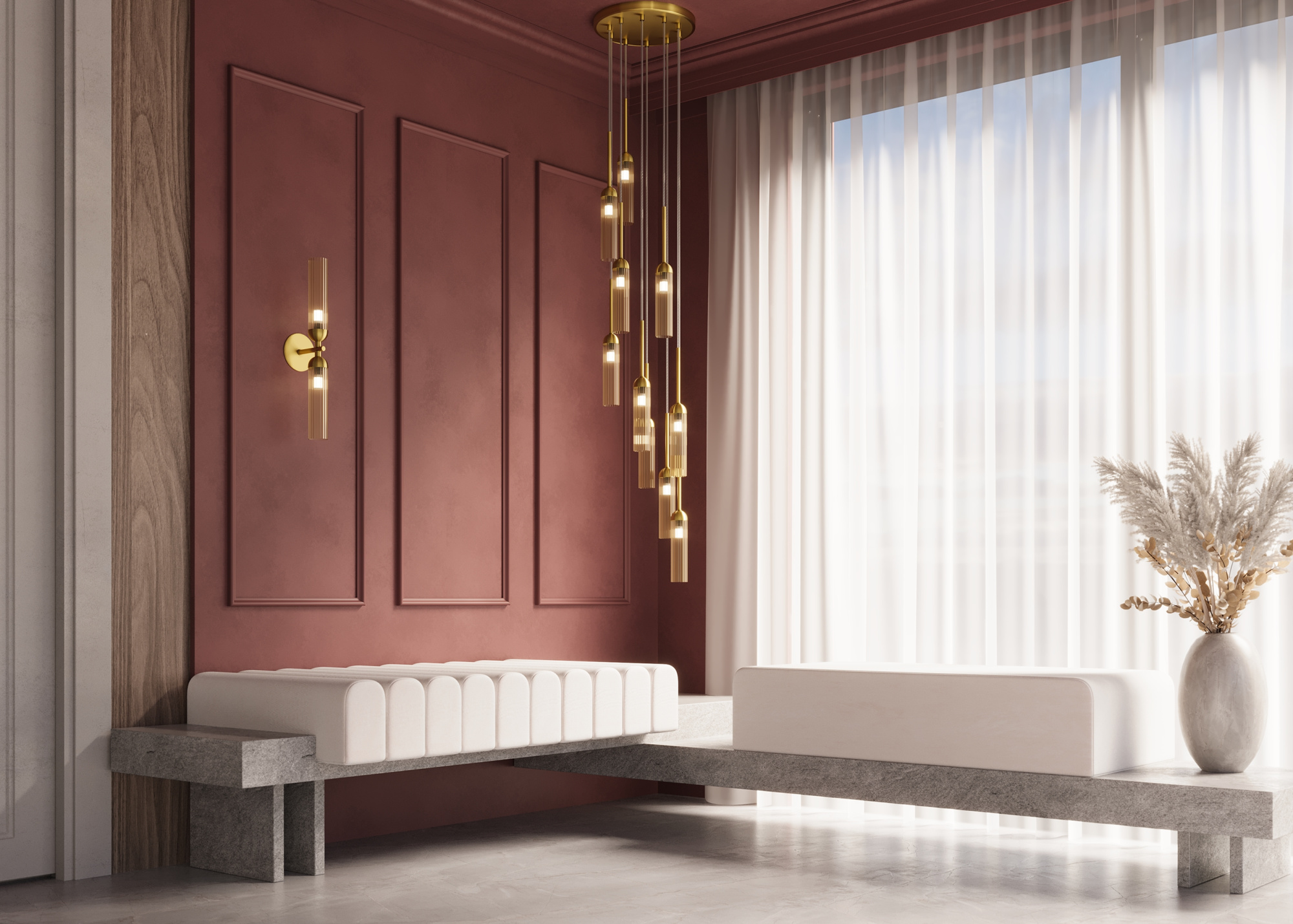 Подвесной светильник Freya FR5379PL-10G