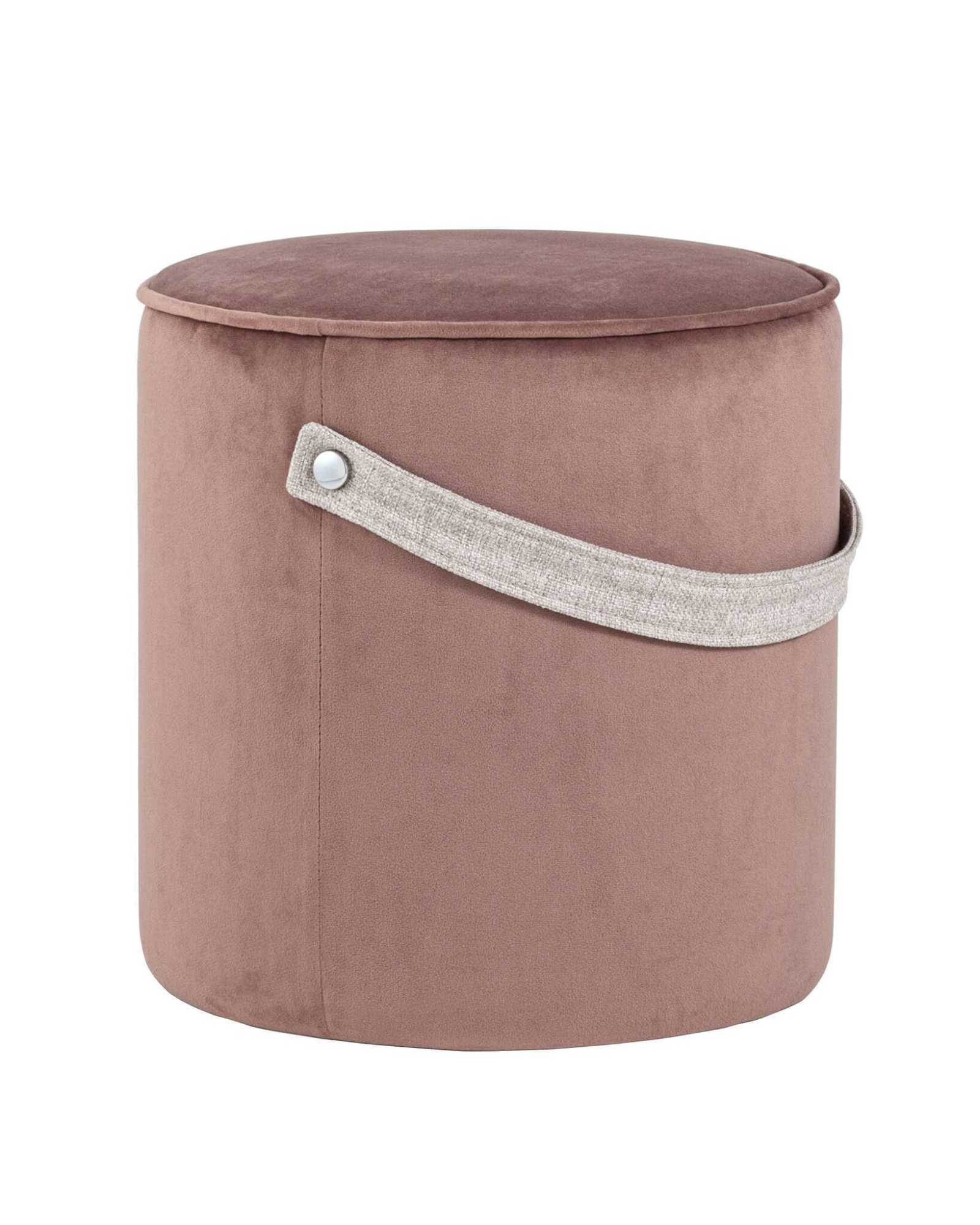 Пуф Джерри велюр пыльно-розовый Stool Group