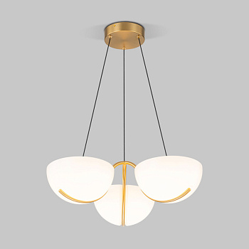 Подвесная люстра Eurosvet 50083/3 LED золото