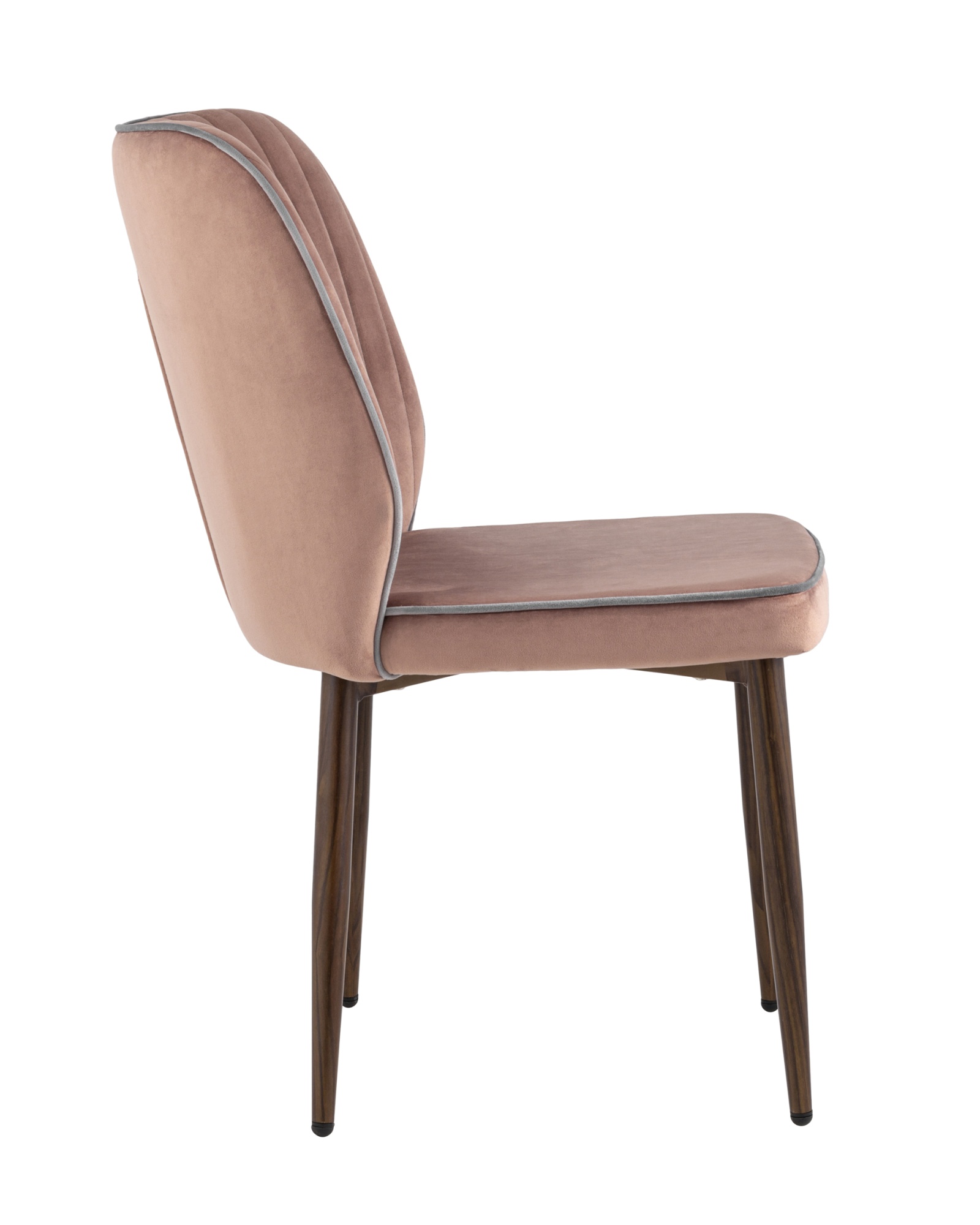 Стул Лоренс велюр пыльно-розовый Stool Group