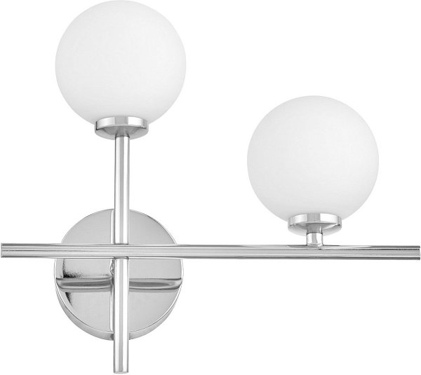 Настенный светильник Lumina Deco LDW 6033N-2 RT CHR