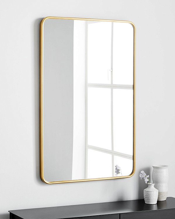 Зеркало в золотой раме Теони Louvre Home LHDWM011223SH