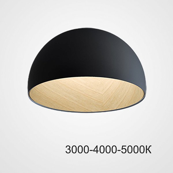 Потолочный светильник BARA B D35 Black Трехцветный свет by ImperiumLoft
