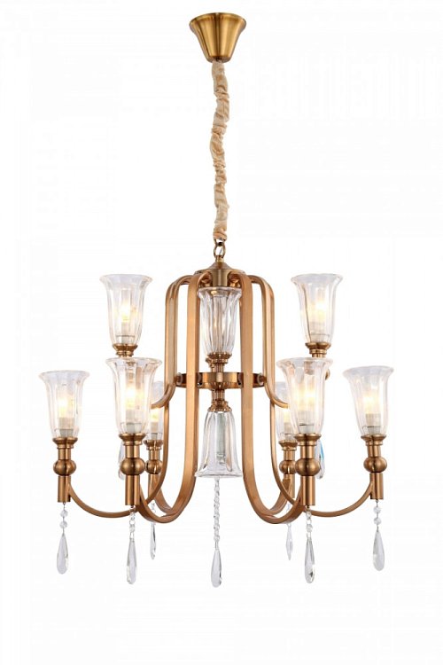 Подвесной светильник Lumina Deco LDP 8041-6+3 S.GD