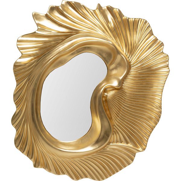 Зеркало настенное Orecchio Gold 162x146cm KARE 71075