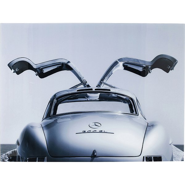 Картина стеклянная Oldtimer Back 120x80cm KARE 57822