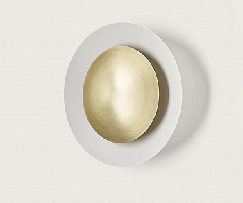 Бра Coss 60 cm белое + диффузор 40 cm латунь Aromas del Campo