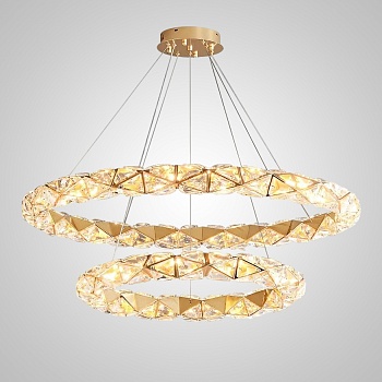 Подвесная люстра LEONOR D53+80 by ImperiumLoft