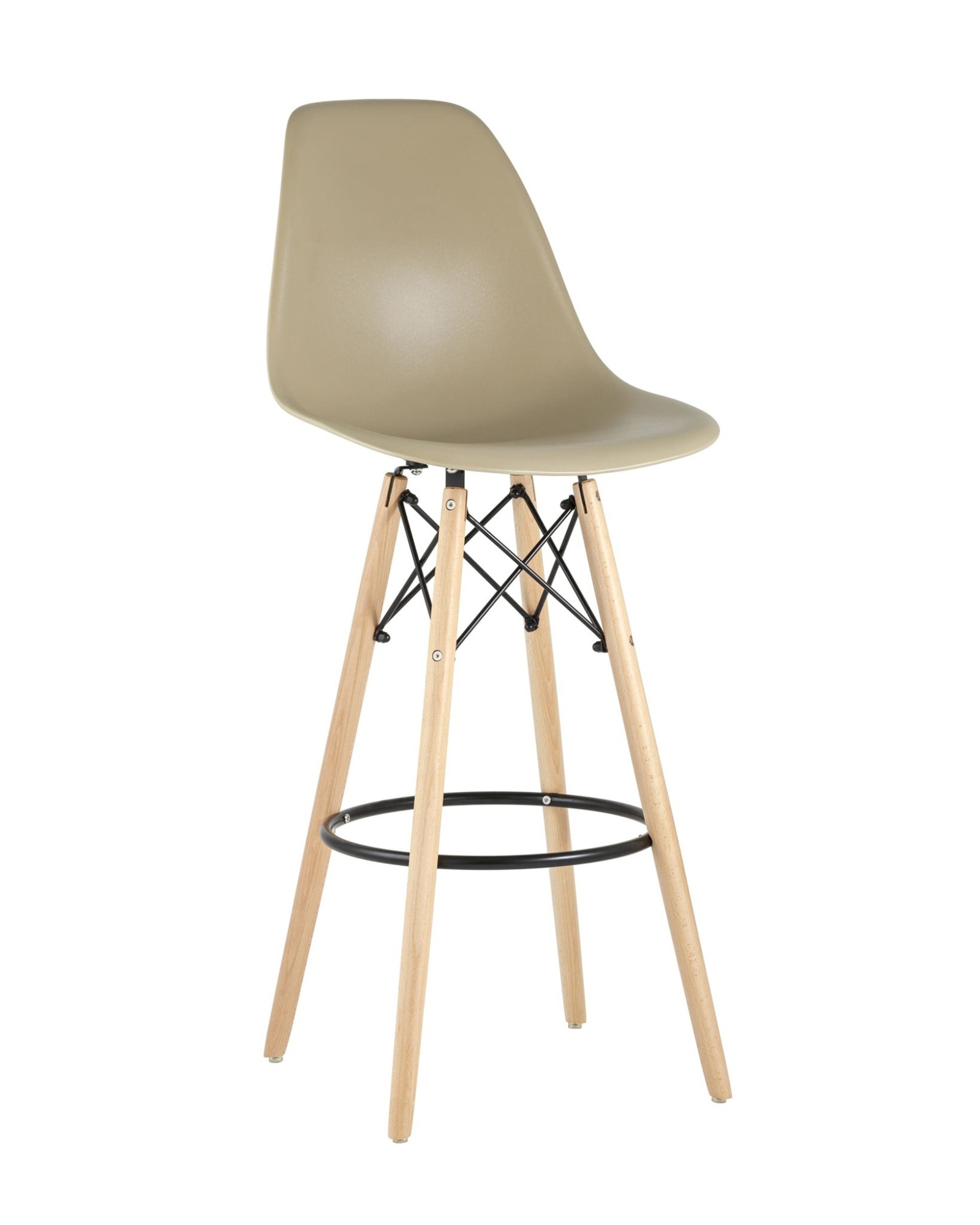 Стул DSW барный бежевый Stool Group