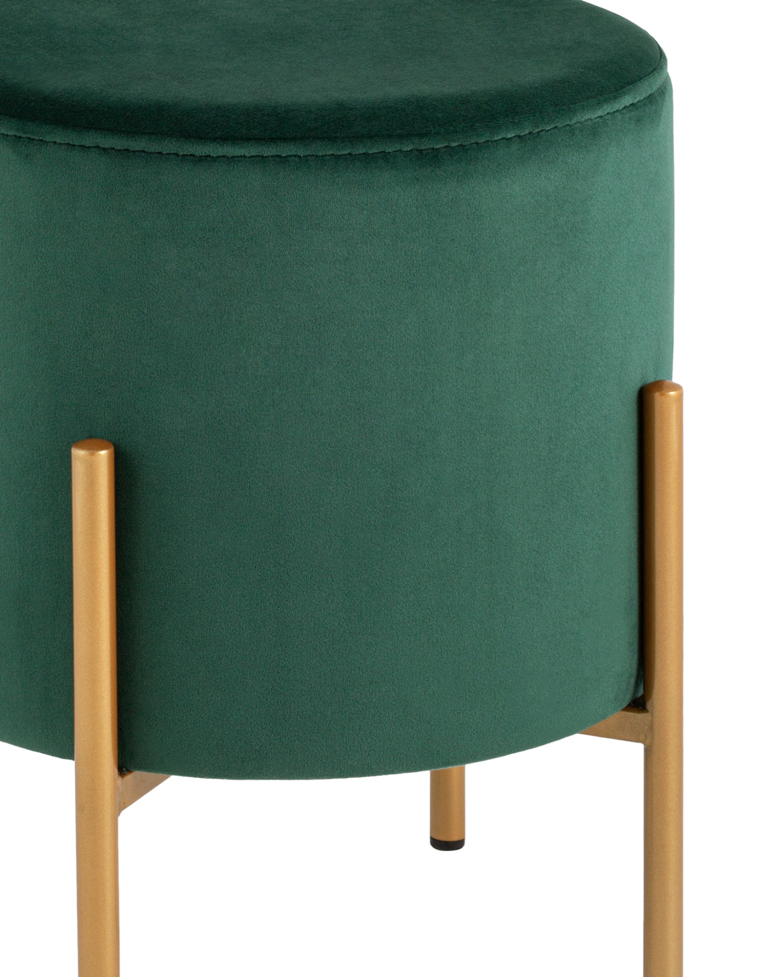 Пуф Кейси велюр зелёный Stool Group
