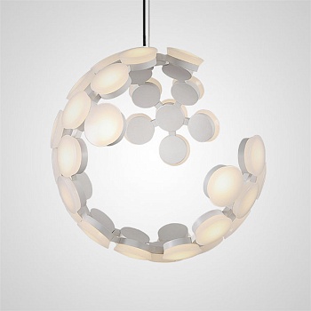 Подвесная люстра LUNA Белый by ImperiumLoft