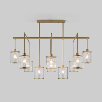 Люстра на штанге Eurosvet 60144/10 золото