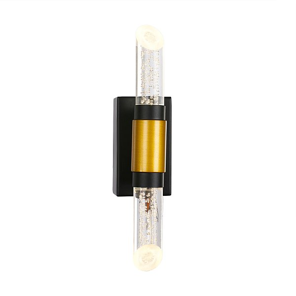 Настенный светильник Delight Collection MB18001040-2A gold/black