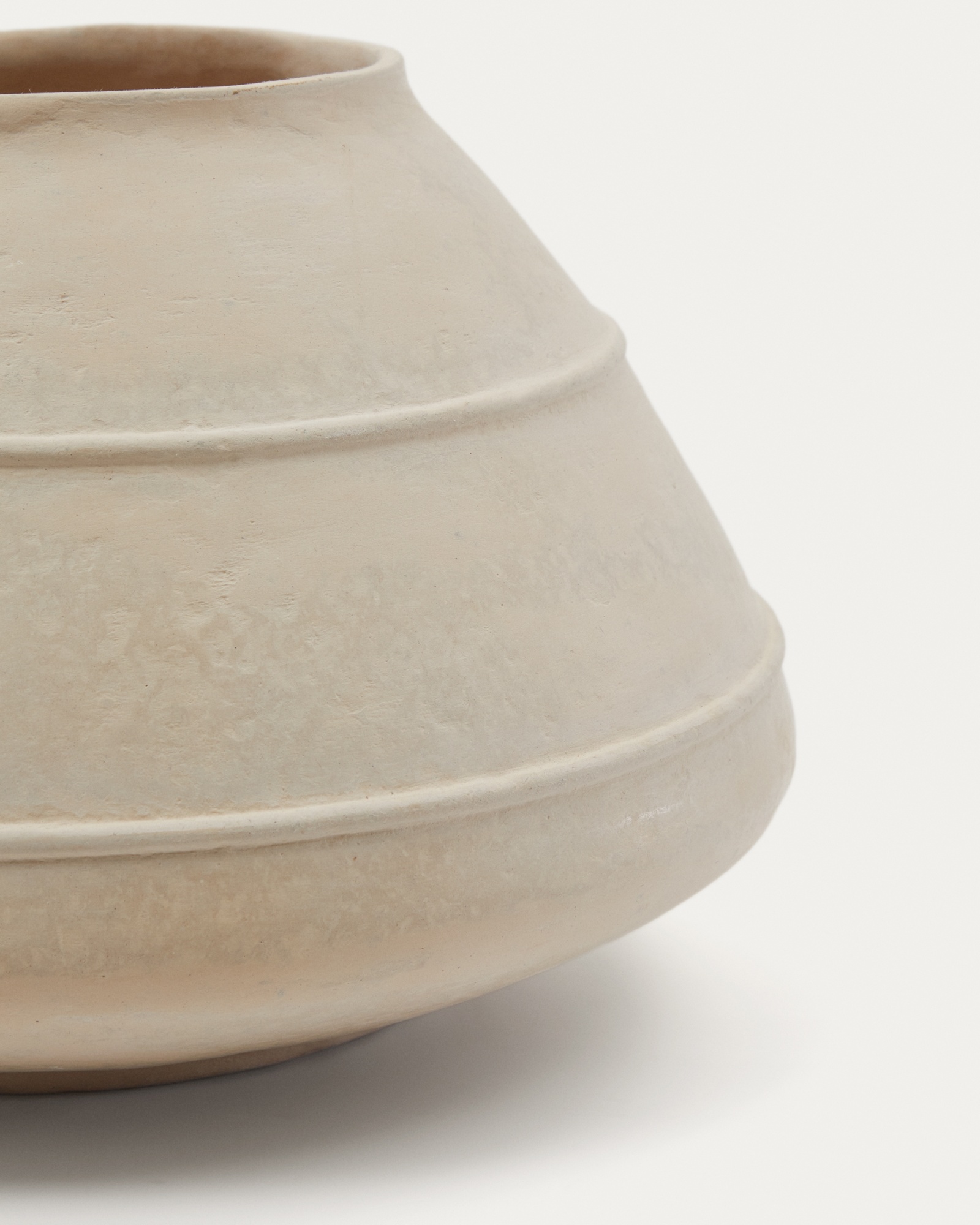 Ваза из папье-маше Sylan белого цвета, 40 см La Forma (ex Julia Grup)