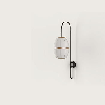 Бра Pull A1249 Matt black/Aged gold Aromas del Campo