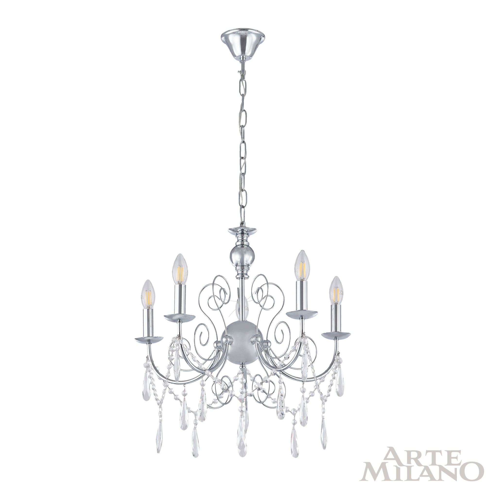 Люстра 345620/5 CR Arte Milano