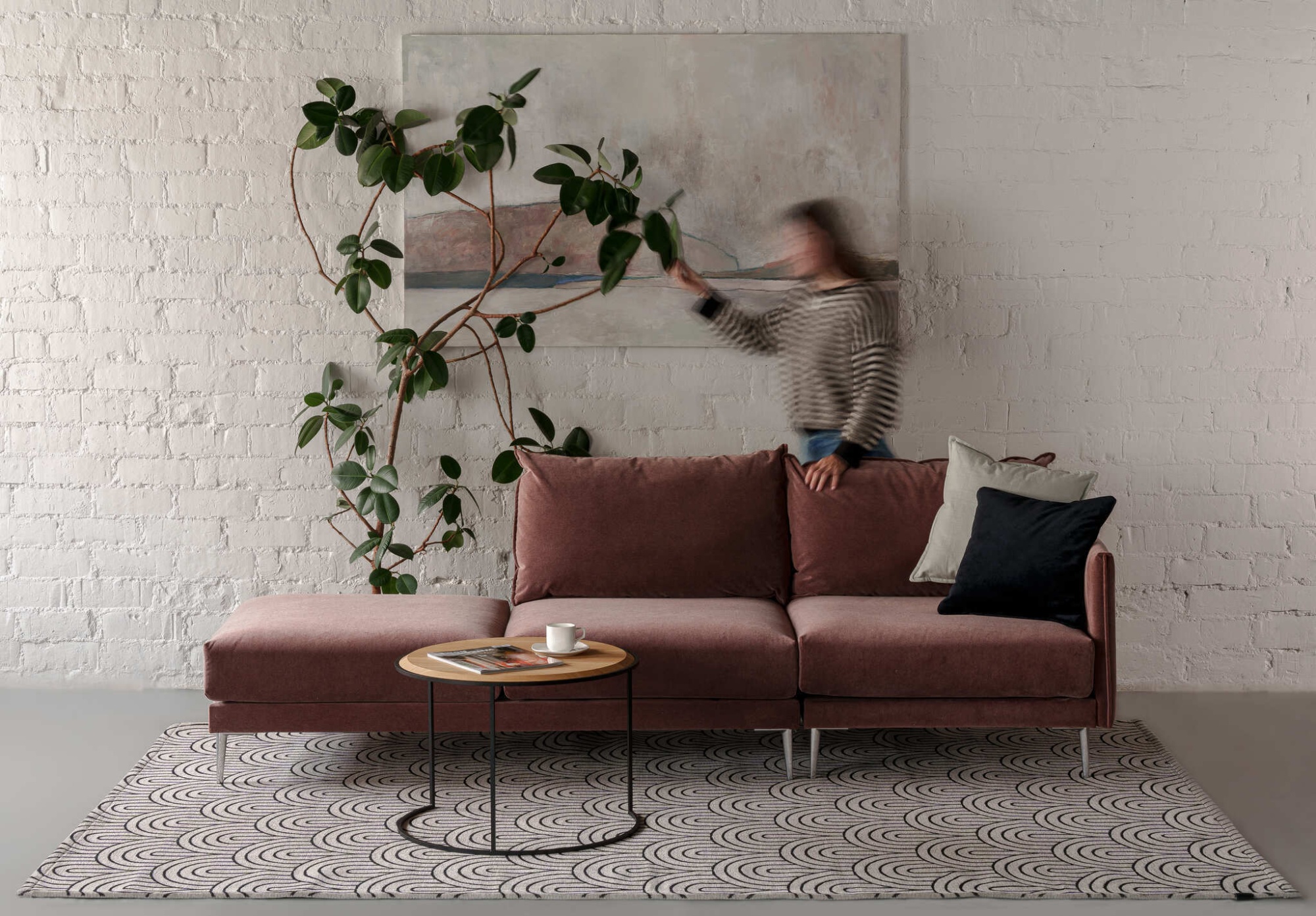 Ковер Carpet Decor Arco Black C1380