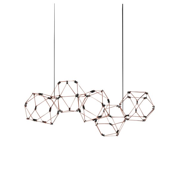 Люстра Delight Collection Lucciola 5A matt gold