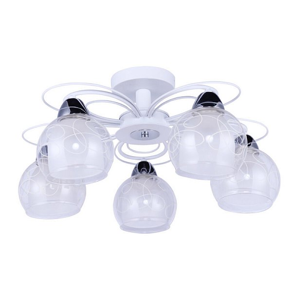 Люстра на штанге Arte Lamp A7585PL-5WH