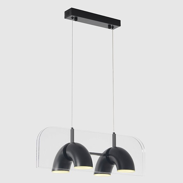 Светильник подвесной Crystal Lux ELEMENT SP24W LED BLACK