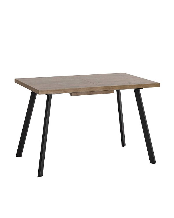 Стол Plain 116-158*74 дуб Ка/черный Stool Group