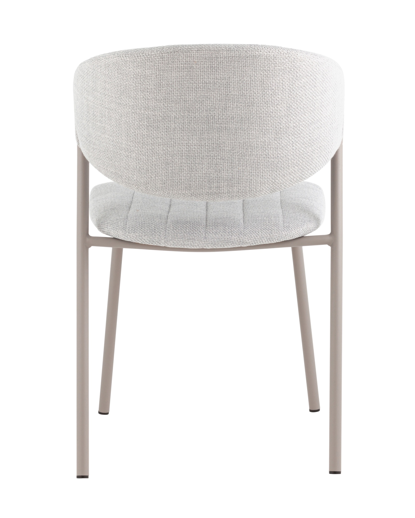 Стул Харпер ткань рогожка серо-голубой каркас серый матовый Stool Group