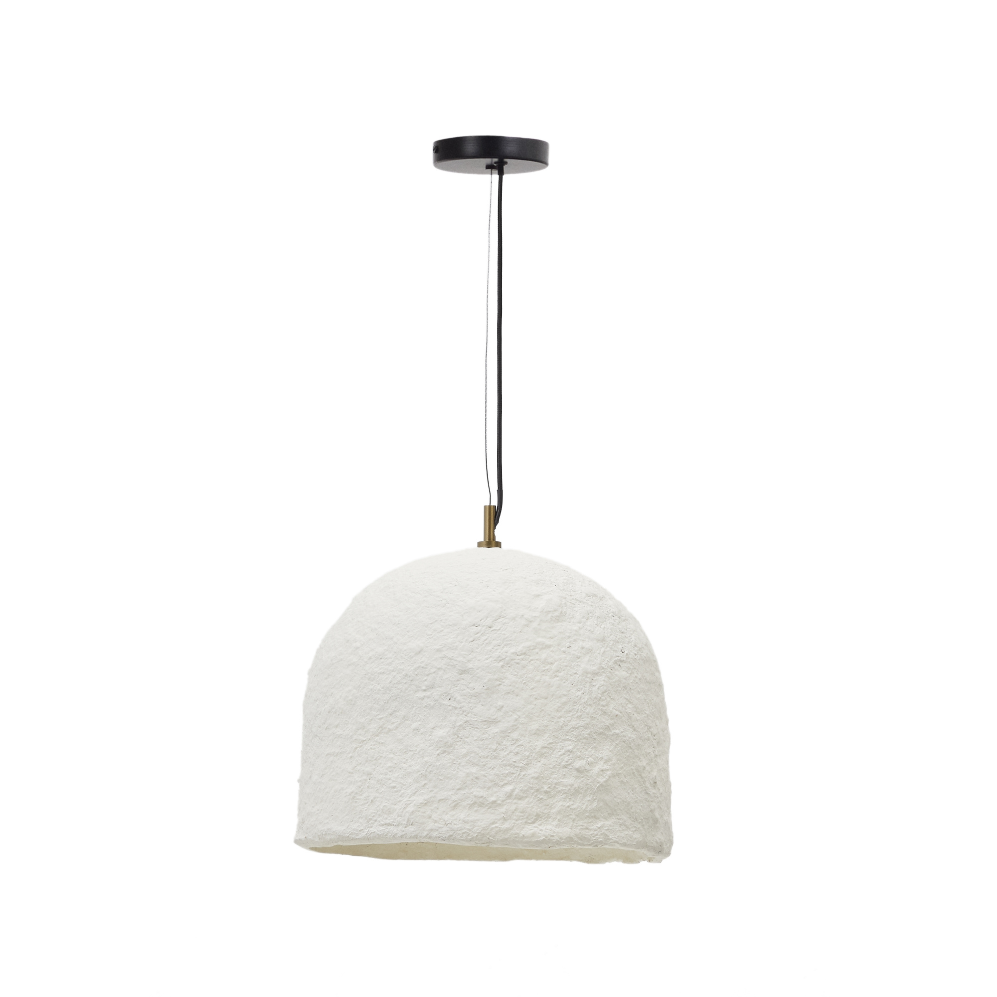 Подвесной светильник Sineu белый из папье-маше Ø 34,5 см La Forma (ex Julia Grup)