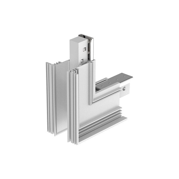 Крепление угловое вертикальное Ideal Lux EGO KIT RECESSED L ELECTR CONN VERT OPTUSE DALI WH 286150