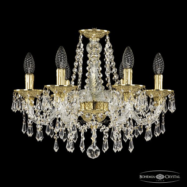 Подвесная люстра Bohemia Ivele Crystal 16103/6/165 G